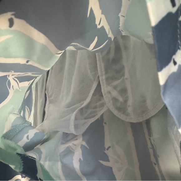 Chubbies Board Shorts 5.5'' Classic Swim Trunks Tropical Print blue green - Picture 6 of 9